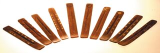 Holzhalter Mischpaket 10 verschiedene Halter
