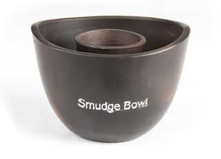 Smudge Bowl, schwarz
