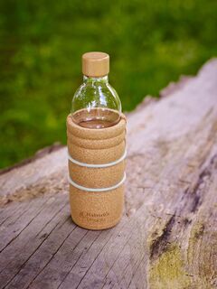 Lagoena Trinkflasche mit Lebensblume weiss 0,7 Liter