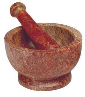 Berk Mörser aus Speckstein Durchm. 10 cm, H. 6 cm