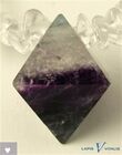 Kristall-Harmonie-Band - Fluorit-Oktaeder kurz