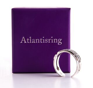 Atlantisring silber (Damengre)