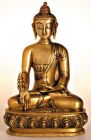 Statuen Buddha - Medizin-Buddha, 20 cm, Messing