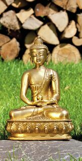 Statuen Buddha - Amithaba, 20 cm, Messing