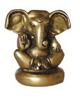 Statuen Ganesha - Messing 6 cm