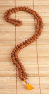 Meditation Mala - Rudrakshamala mittel