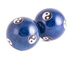 Meditation Qi-Gong-Kugeln - Yin und Yang blau