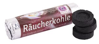 Rucherwerk Rucherkohle - Tabletten 3 cm (1x10 Tabletten)