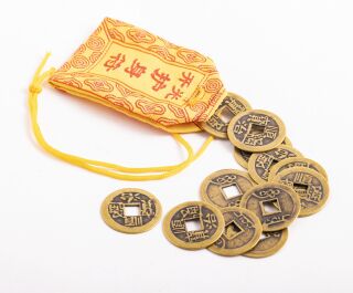 Berk Kleine Chinesische Glücksmünzen 12er Set