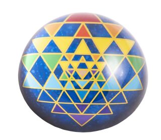 Berk Kristallobjekt Sri Yantra