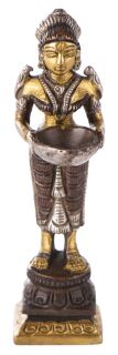 Berk Statuen Lakshmi, stehend, 10,5 cm