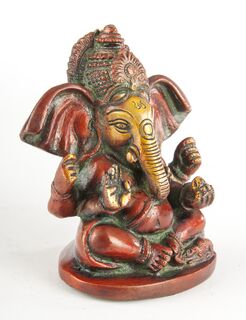 Statuen Ganesha - Sitzend 10 cm