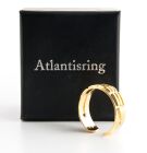 Atlantisring vergoldet (Herrengröße)