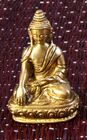 Statuen Buddha - Akshobhya Buddha, 7.5 cm, Messing