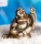 Statuen Buddha - Happy Buddha, Messing, 4.5 cm