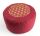 Berk Blume des Lebens Meditationskissen rot mit Buchweizen gefüllt 30 x 15 cm
