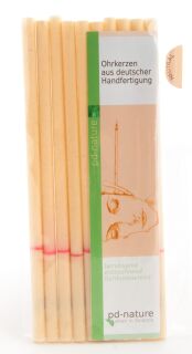 pd-nature Ohrkerzen neutral 10er Pack