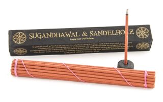 Berk Räucherstäbchen Tibetan Line - Sugandhawal & Sandelholz 46 g