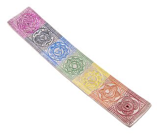 Berk Chakra Stäbchenhalter Weißmetall