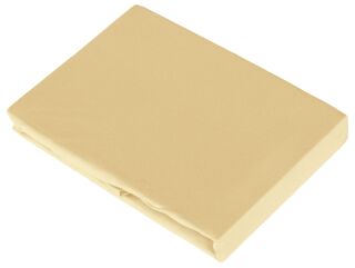 Spirit of OM Spannbetttuch Sahara-Beige 140-160x200cm