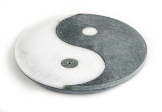 Berk Ying-Yang - Räucherstäbchenhalter aus Marmor 10 cm