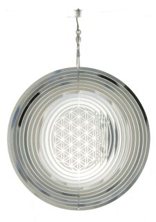 Berk Blume des Lebens Mobile 15,3 cm aus Edelstahl