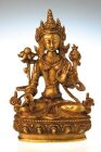 Berk Figur  Weiße Tara, Messing, 20 cm hoch