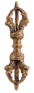 Berk Dorje 9 cm Messing
