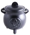 Berk Großer Hexenkessel Pentagramm Gusseisen mit...