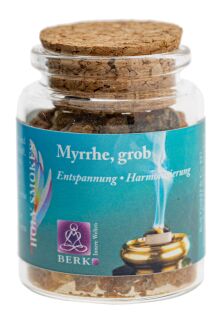 Berk Räucherwerk Myrrhe, grob - Reine Harze 60 ml