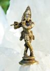 Berk Figur  Krishna, Messing, ca. 12 cm