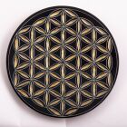 Berk Stäbchenhalter Blume des Lebens schwarz-gold