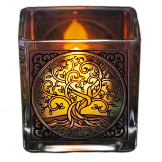 Berk Teelichtglas Yggdrasil