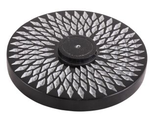 Berk Black Aster Runder Specksteinhalter