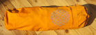 Meditation Yoga - Tasche mit Blume des Lebens Stickerei orange