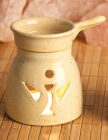 Räucherzubehör Aromalampe - Engel beige