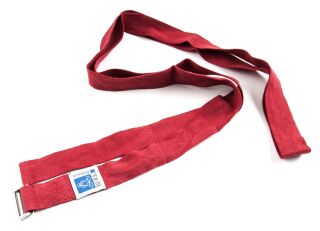Berk Yoga Gurt weinrot Länge 2,40 m