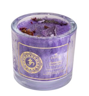 ZARYA Chakra Kerze Kronenchakra