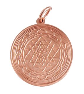 Berk Shri Yantra aus Kupfer, ca. 30 mm