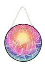 Berk Feng Shui Lotus Fensterbild Glas