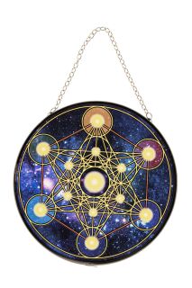 Berk Feng Shui Metatron Universe Fensterbild Glas