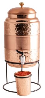 Berk Kupferkaraffe 5l  mit Kupferbecher