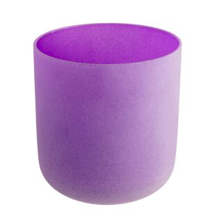Berk Chakra Kristallklangschale Kronen Chakra 6" Ø ca. 15 cm, Ton B, Farbe Lila