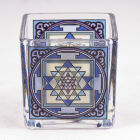 Teelichtglas Shri Yantra