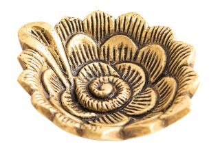 Berk Gheelampe Lotus schweres Messing