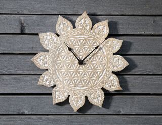 Berk Energie-Uhr Lebensblume Mangoholz