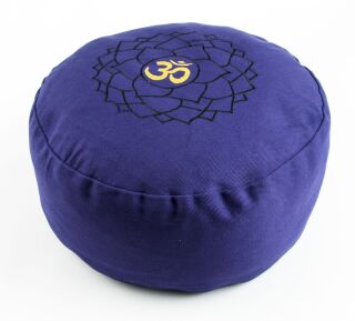 Berk Kronenchakra Meditationskissen mit Buchweizen gefüllt 36 x 15 cm