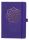Loveria  Yoga Schreibbuch lila A5, OM