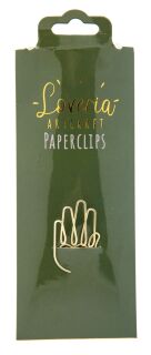 Loveria  Meditations-Zubehör Paperclips Yoga Hand, 15 Stück