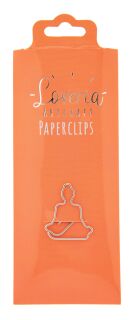 Loveria  Meditations-Zubehör Paperclips Yoga Buddha, 15 Stück